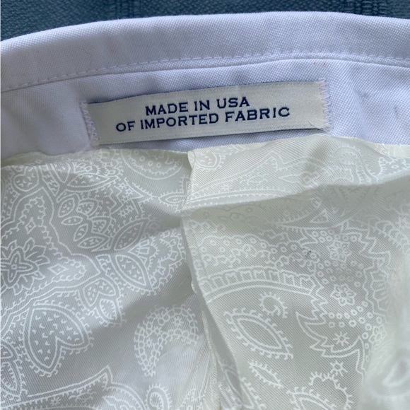 Light Ivory Custom Joseph Abboud Tuxedo Jacket Coat Size 40R Slim fit - Picture 7 of 7